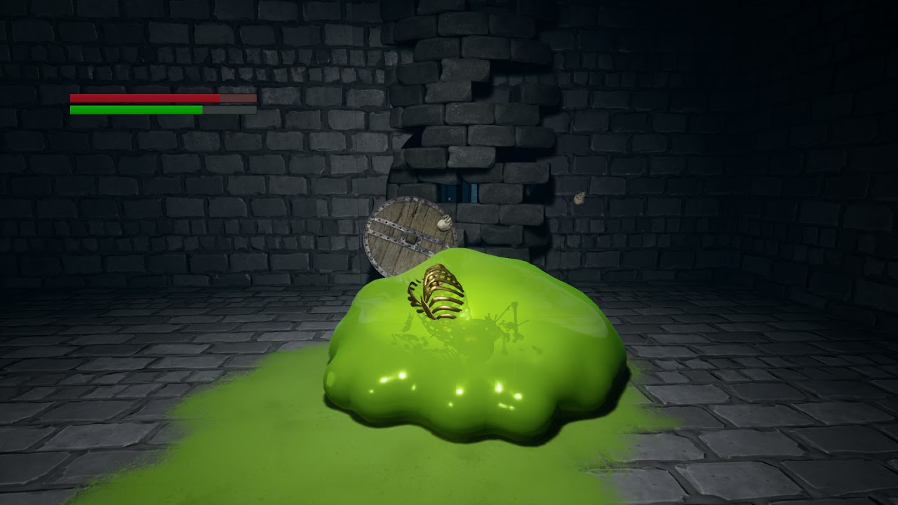 The Slime & The Witch early work-in-progress 01