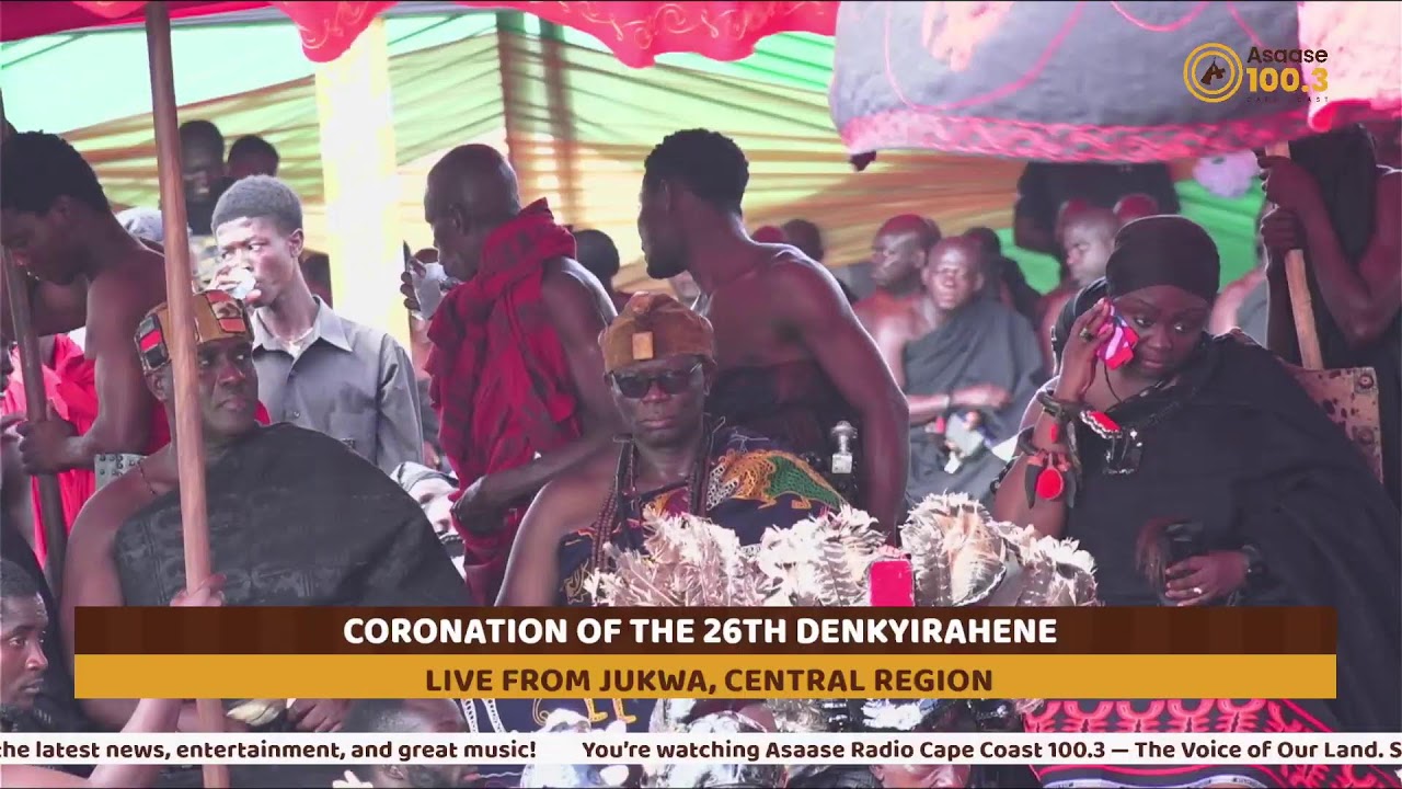 CORONATION OF THE 26TH DENKYIRAHENE
