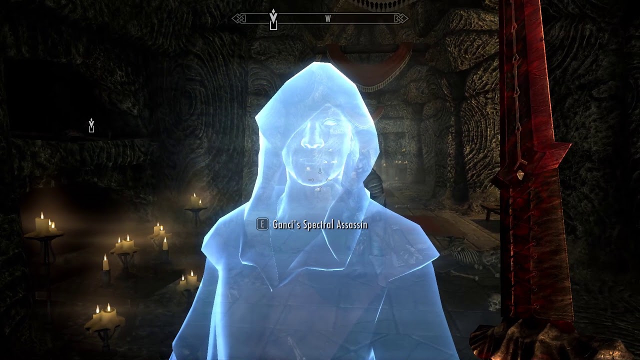 SkyrimSE eps# 92 Ganci Visits the Hall Of the Dead