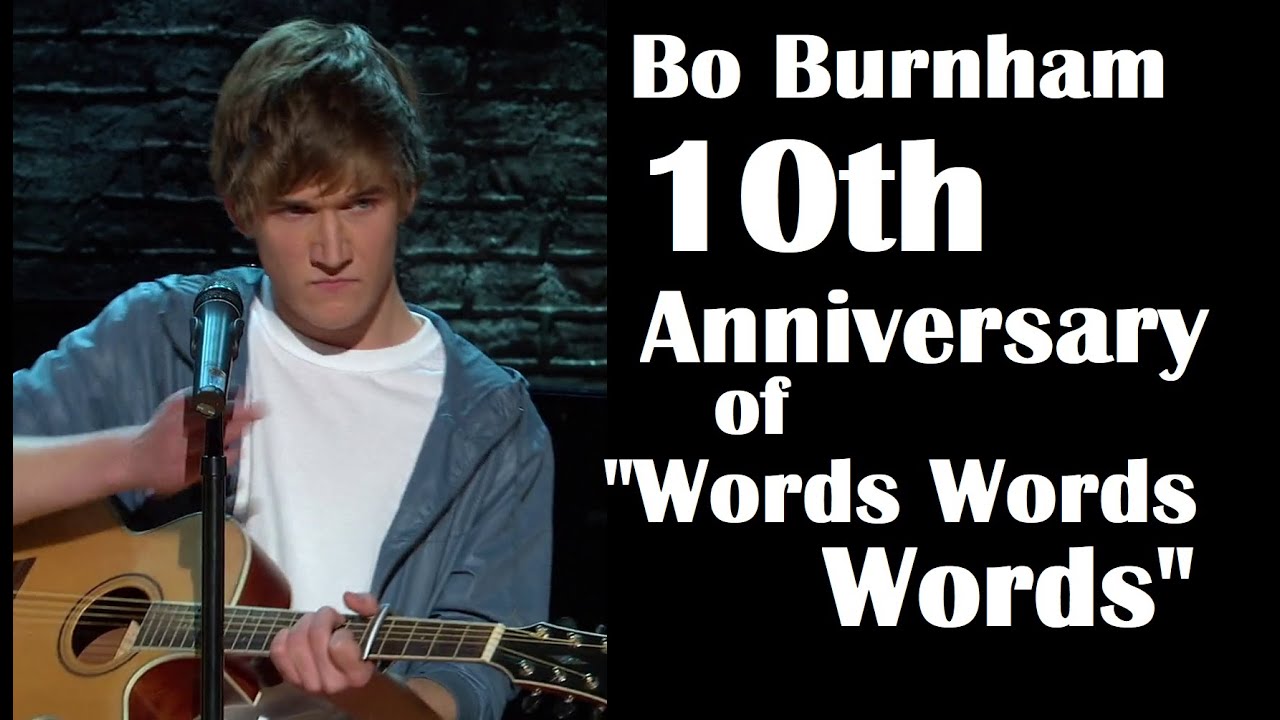 Bo Burnham | 10th Anniversary of “Words Words Words” | Compilation