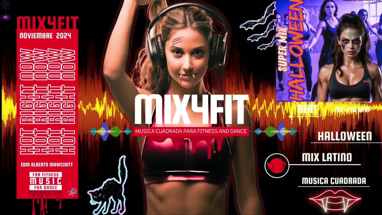 HALLOWEEN LATINO MIX 2024 (MIX4FIT)
