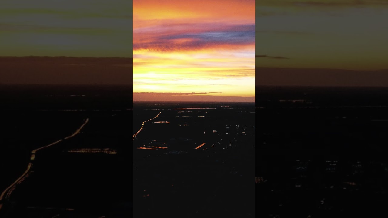 the best (drone) shots #trending #fypシ #foryou #travel #nijmegen #zonsondergang #sunset