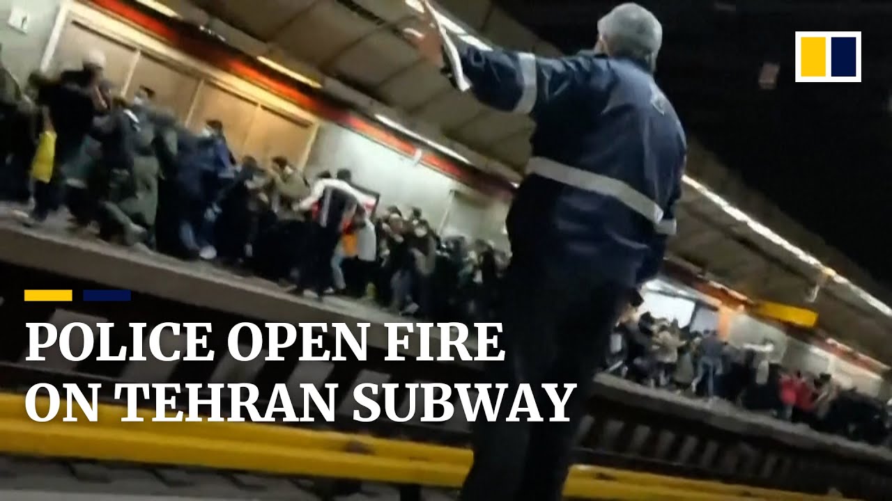 Commuters trampled in Iran after security forces open fire on busy subway platform