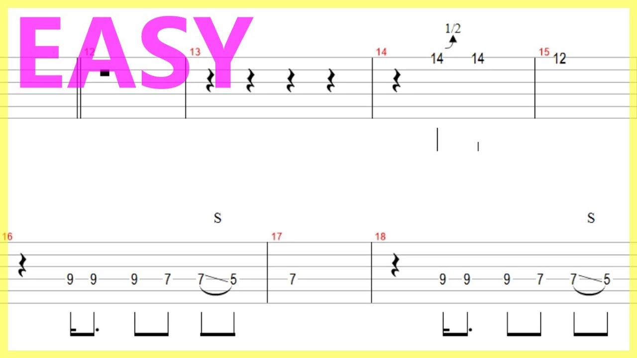 Bob Dylan - Knockin' On Heaven's Door Guitar Solo Tab+BackingTrack