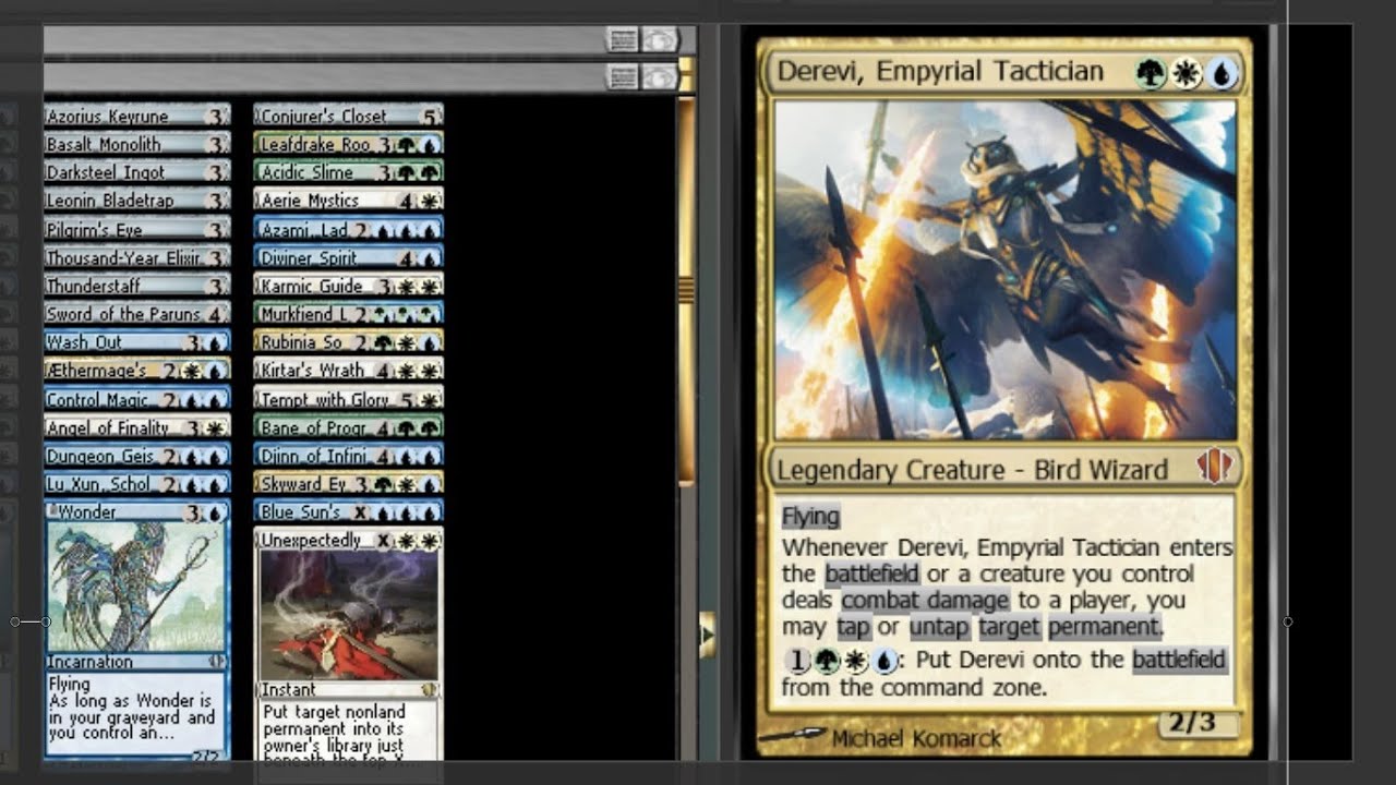 MTG EDH Commander:  Evasive Maneuvers Deck Tech