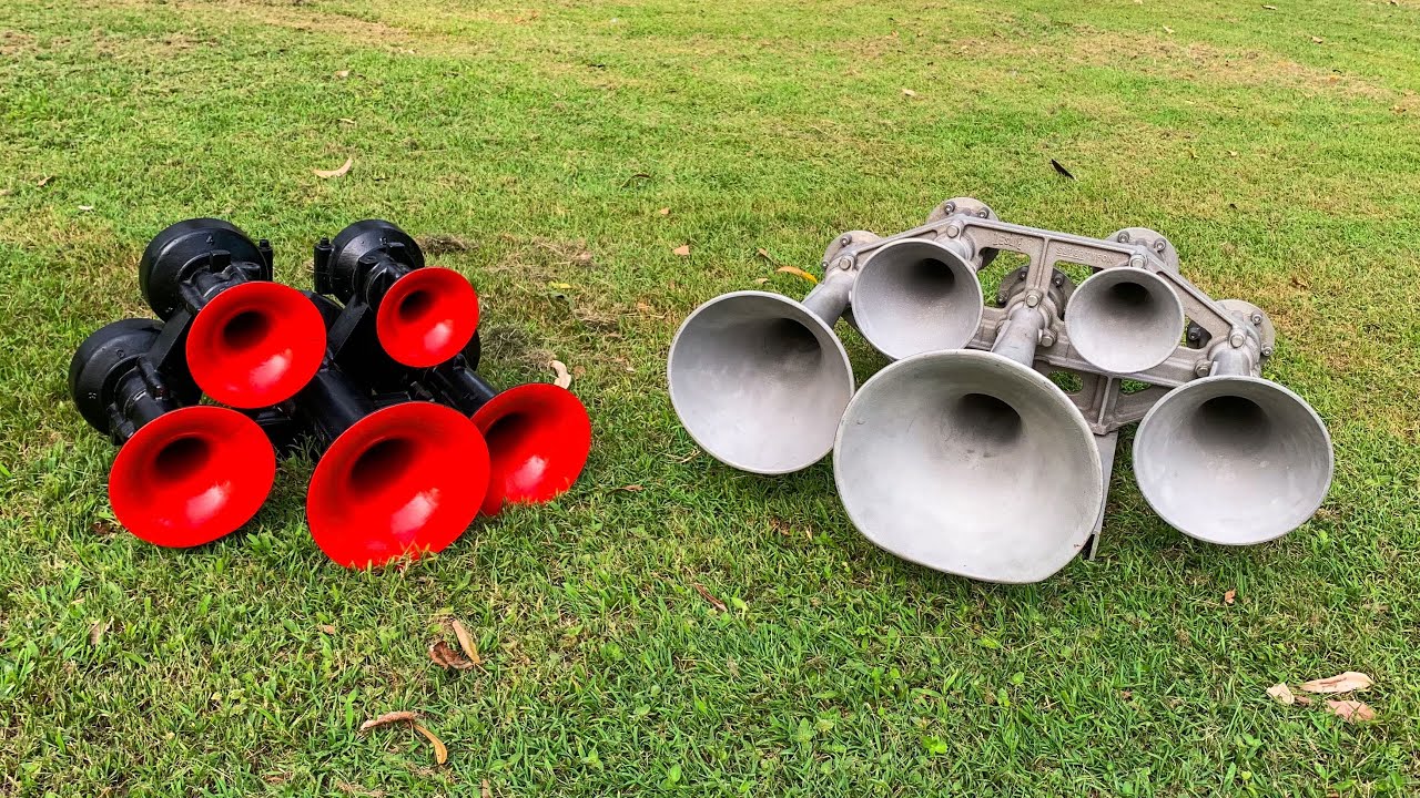 Leslie RS5T & Nathan M5 Train Horns