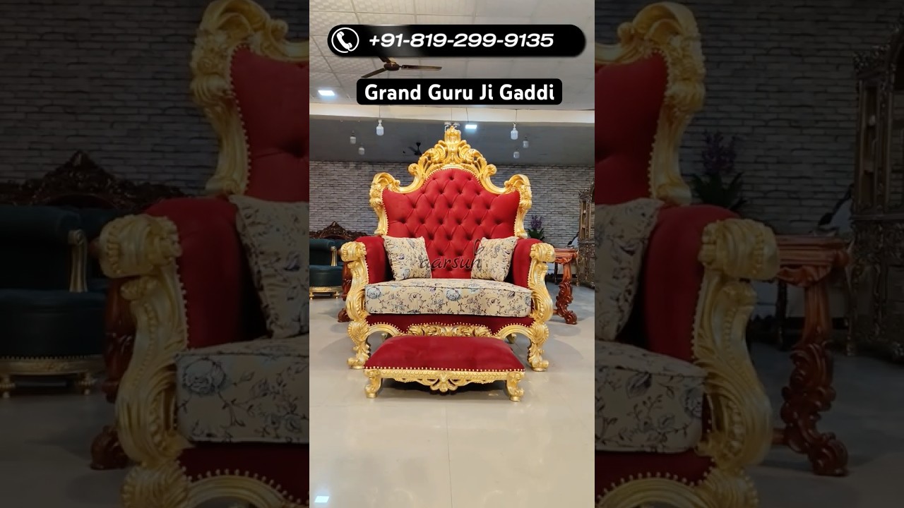 Guru Ji Chair - Guru Ji Gaddi -Guru Ji Sangat #guruji #gurujisatsang #aarsun