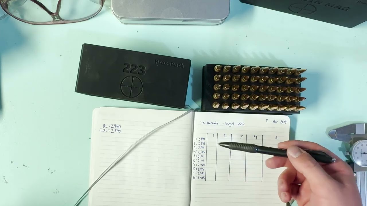 Step 2 — Seating Depth Ladder: Finding Your Rifle’s Optimal Bullet Jump