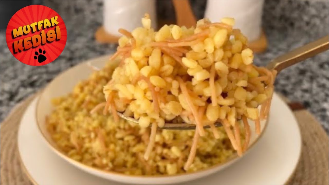 Tel şehriyeli bulgur pilavı / Nasıl yapılır ? ￼#youtube #keşfet #mutfakkedisi