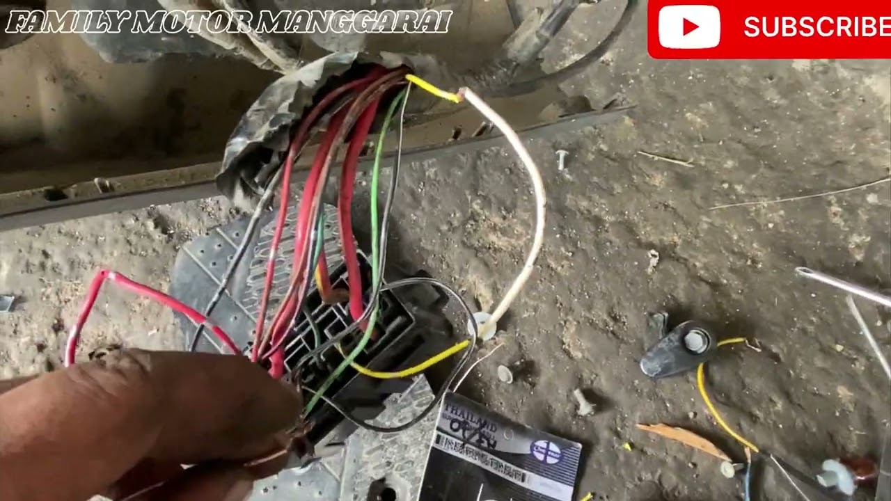 Vario 125 techno FI kontak on spedo mati starter mati , di engkol langsung nyala