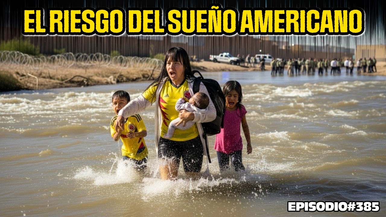 AS&Iacute; CRUZ&Oacute; la FRONTERA con su BEB&Eacute; de 3 MESES: El SACRIFICIO del SUE&Ntilde;O AMERICANO 😱🇺🇸 | EPISODIO #385