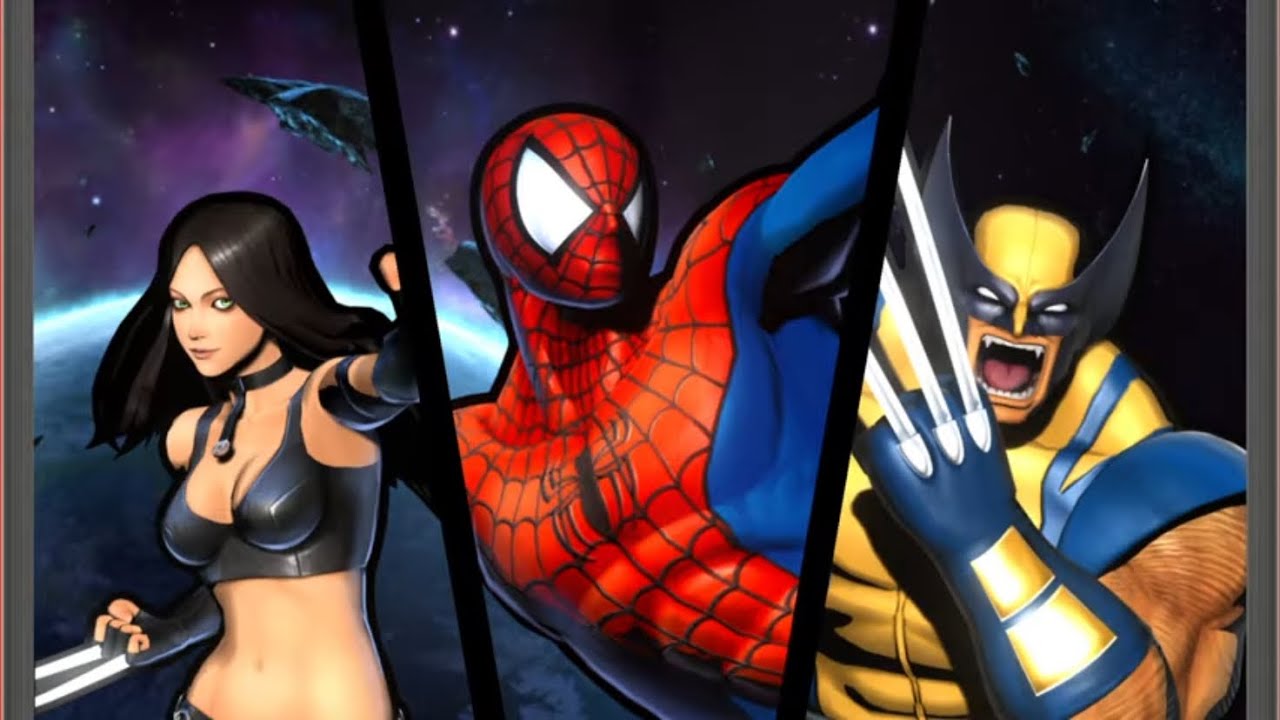 Requested ULTIMATE MARVEL VS. CAPCOM 3 Spiderman/X-23/Wolverine Arcade Gameplay