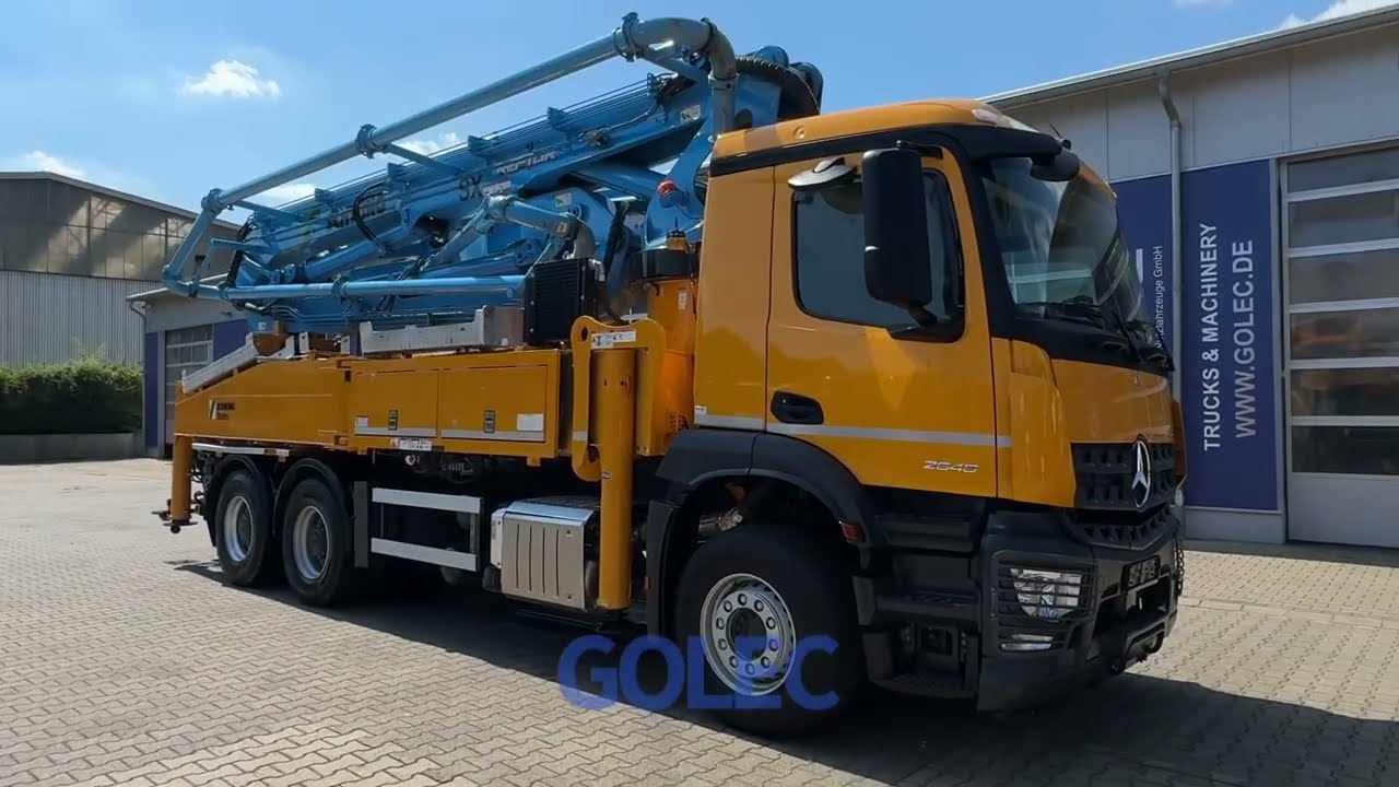 G200048 - Mercedes-Benz AROCS 2646 6x4 Euro 6 Betonpumpe Schwing S 38 SX aus Baujahr 2020
