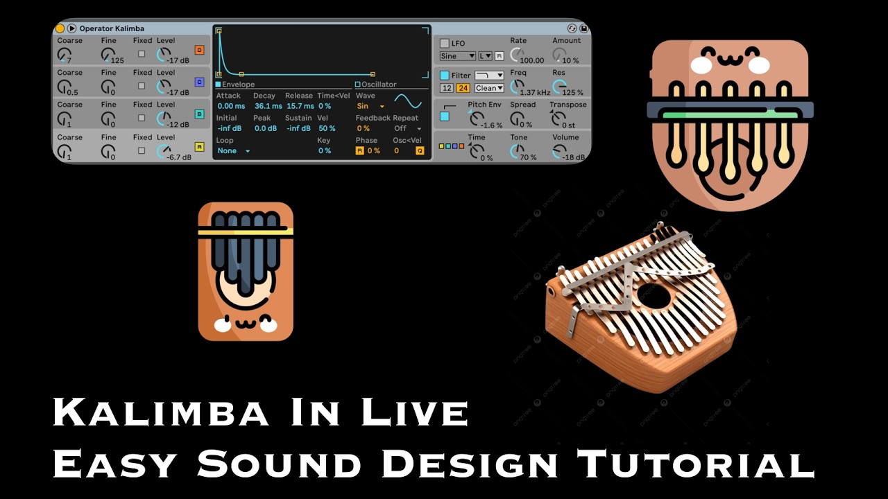 Easy Ableton Kalimba Sound Design