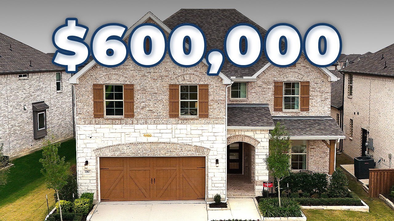 Inside a GORGEOUS $600,000 Lakeside Home in Little Elm, TX