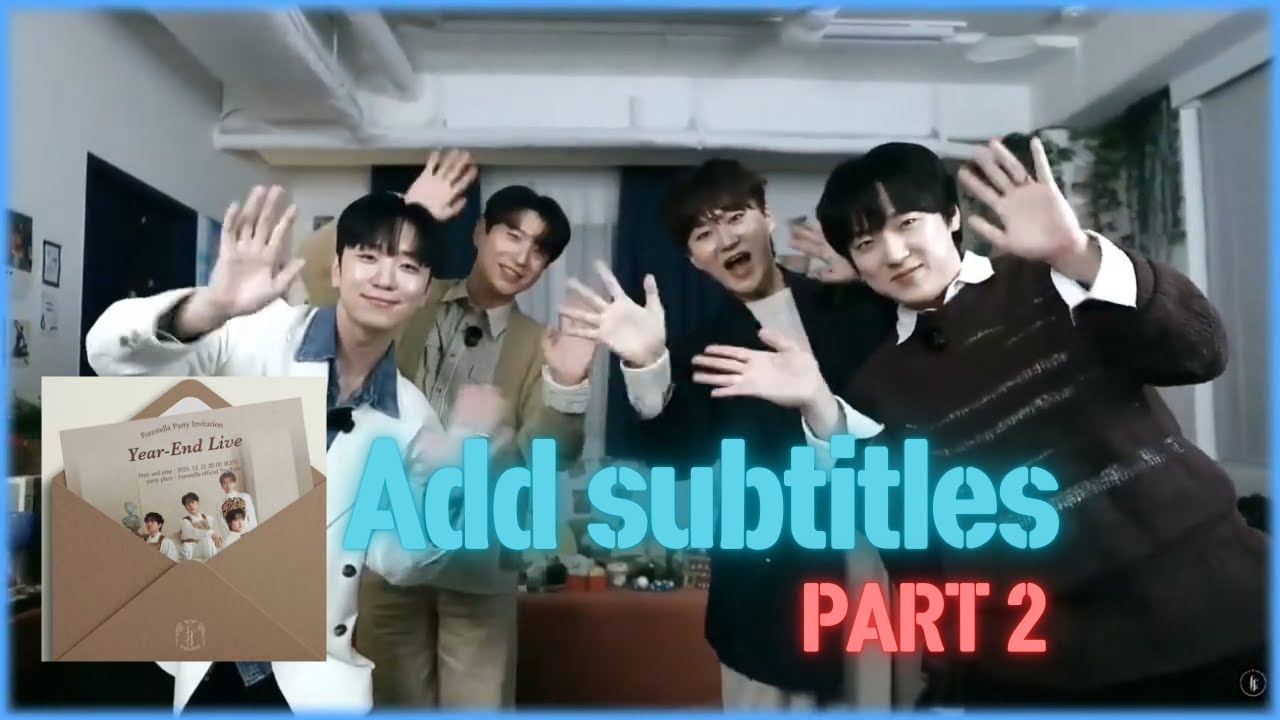 #FORESTELLA YouTube Live | Year End Live PART 2  Add.Sub