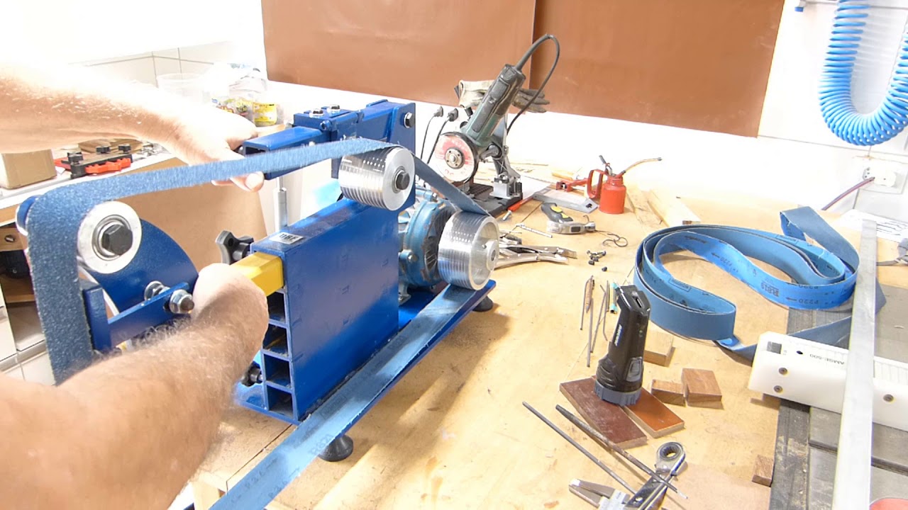 Lixadeira de Cinta Cutelaria Belt Grinder