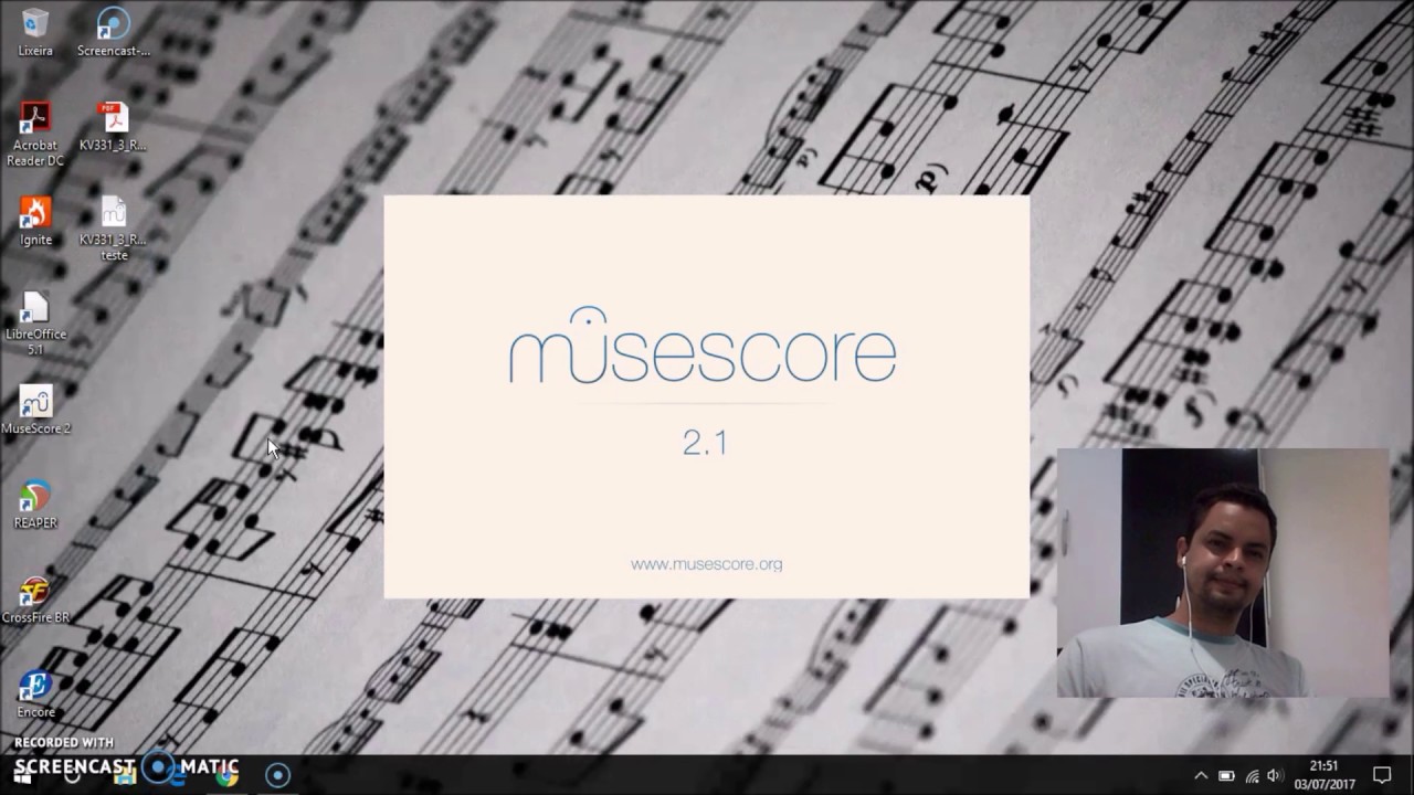 Convertendo partitura de PDF para midi com o MuseScore 2