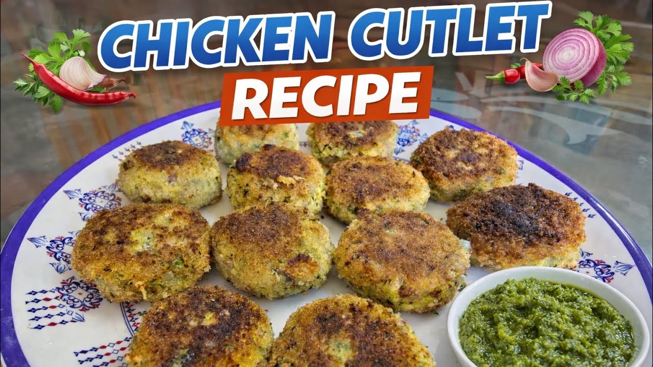 Crispy Chicken Cutlets | Easy Homemade Snack Recipe