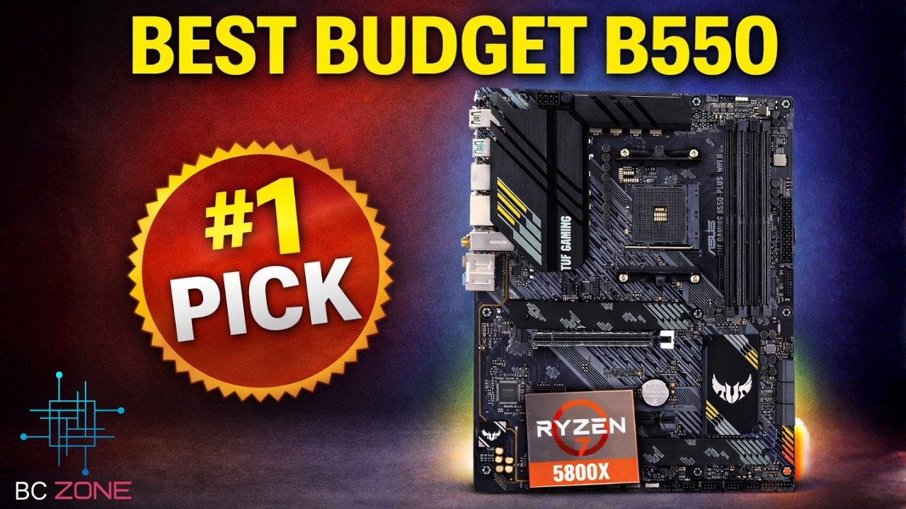 Лучшие бюджетные материнские платы для Ryzen 7 5800X в 2026 году