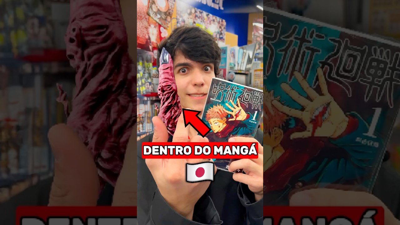 O que tem DENTRO dos Mang&aacute;s no Jap&atilde;o?!