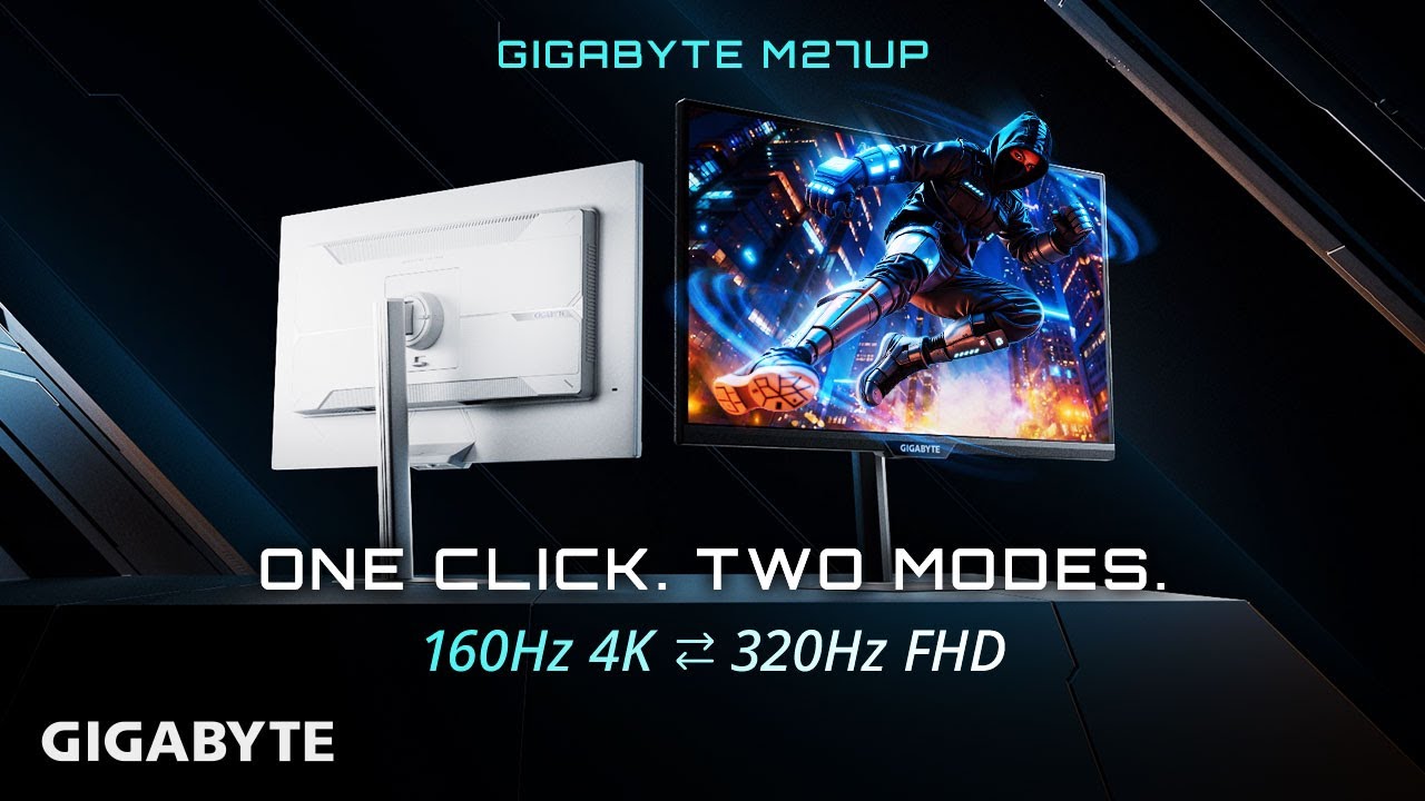 GIGABYTE M27UP &mdash; тактический двухрежимный монитор | Официальный трейлер