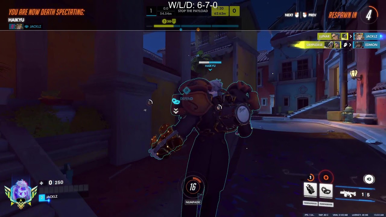 Champion Junkrat grind