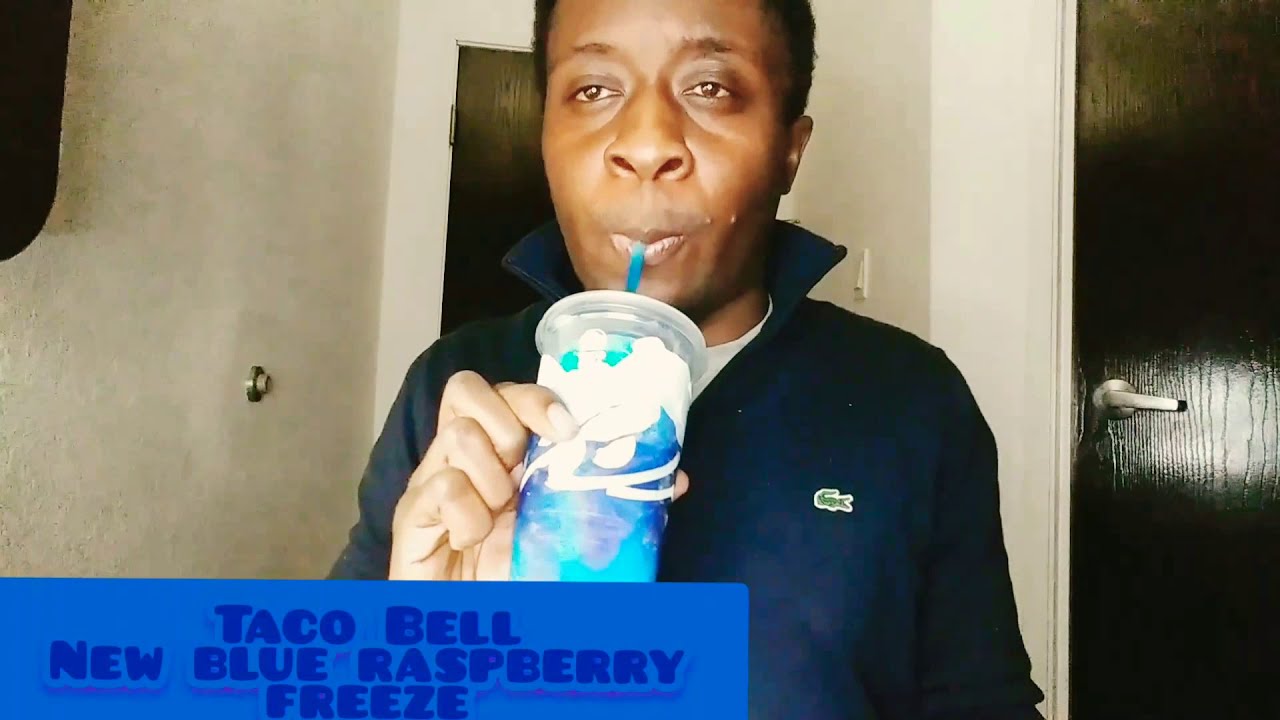 Taco Bell New Blue Raspberry Freeze Review #shorts