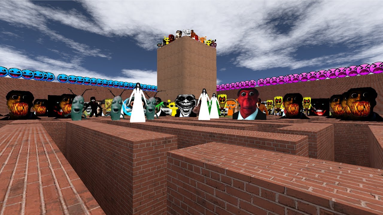 Can I Survive This Cursed GMod Map.!#garrysmod #escapethegarry