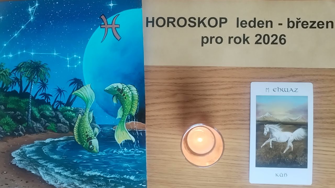 Horoskop pro znamení Ryb leden-březen 2026, přestup planety Neptun a Saturn do Berana Jupiter v Raku