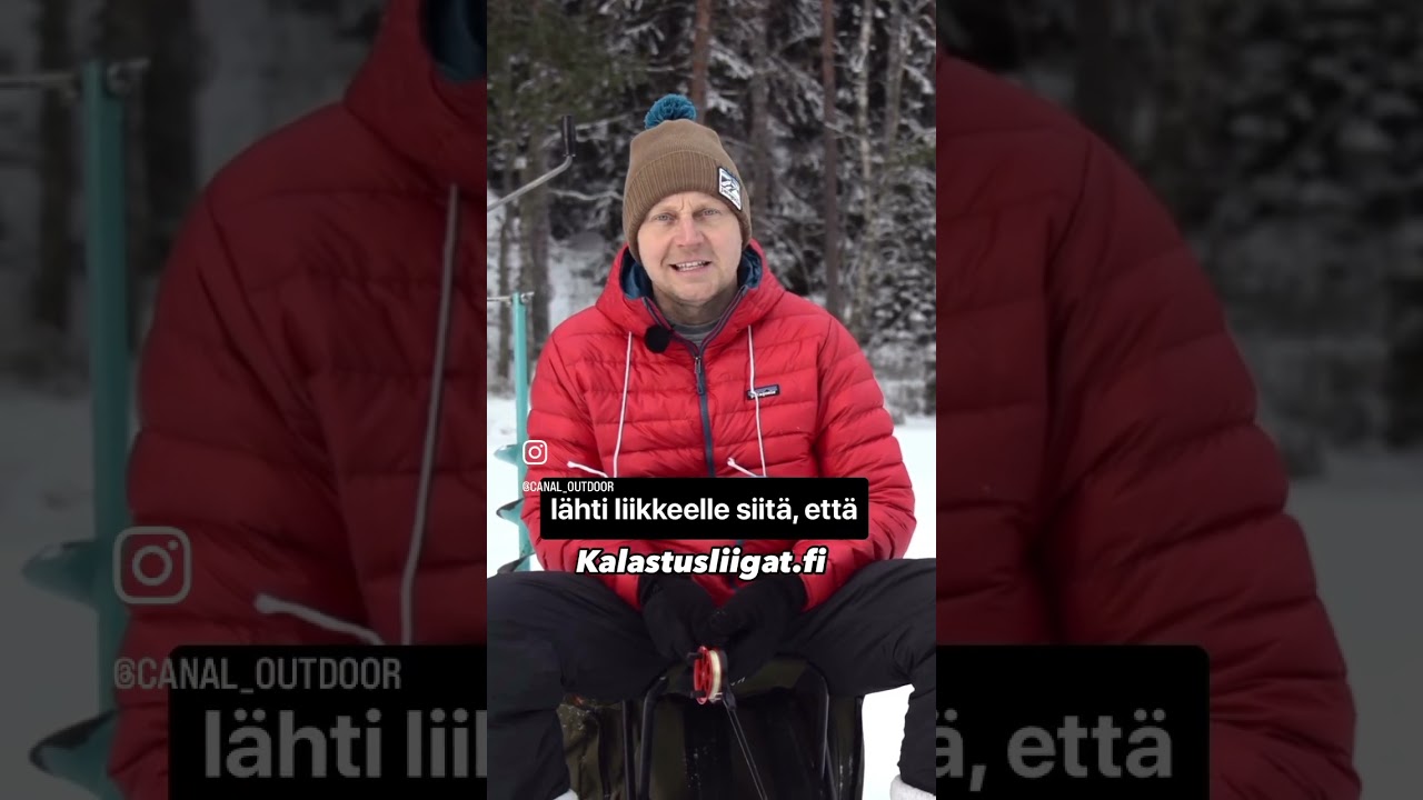 PilkkiLiiga 2025 alkaa tammikuussa🎣❄️ #kalastus