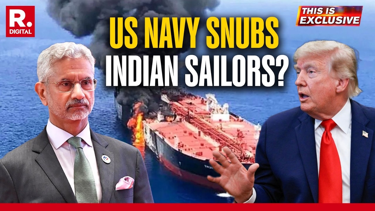 US Navy Refused To Help? Indian Sailors Hit In US Strikes, India Lodges Strong Protest