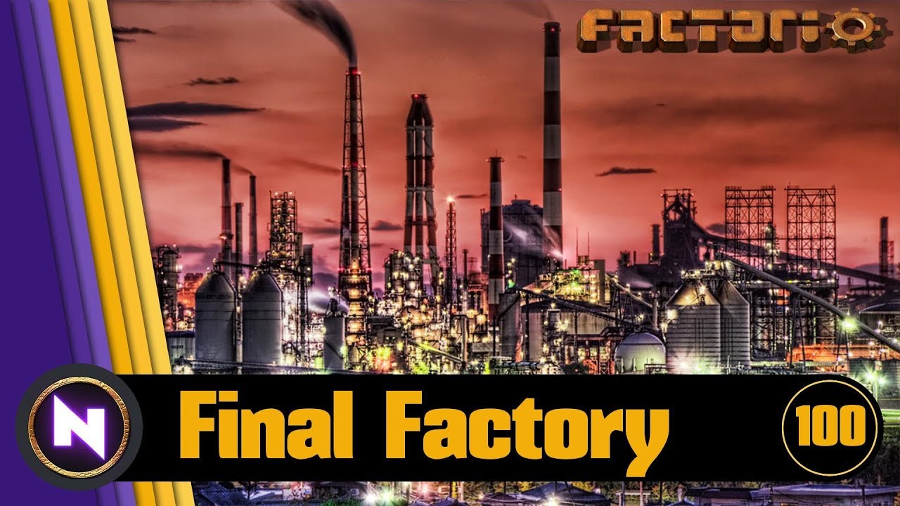 Factorio 0.16 - Final Factory #100 BASE TOUR