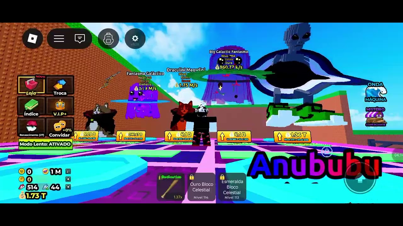 Jogando tsunami brainrot 