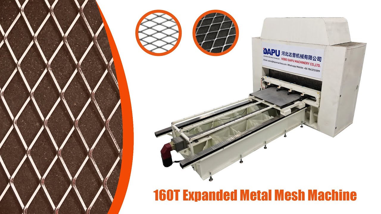 160T expanded metal mesh machine