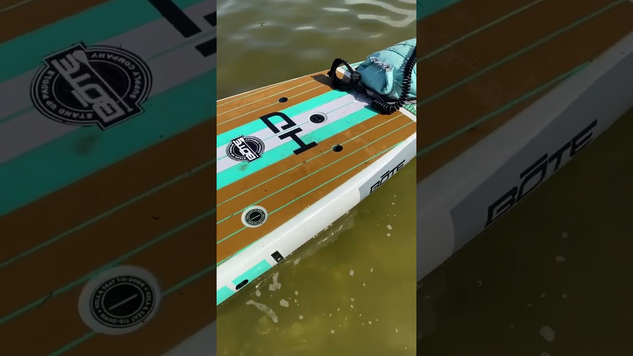 Bote HD 12ft GatorShell PaddleBoard Great Cruising Board! #bote #paddleboard #subscribe #shorts