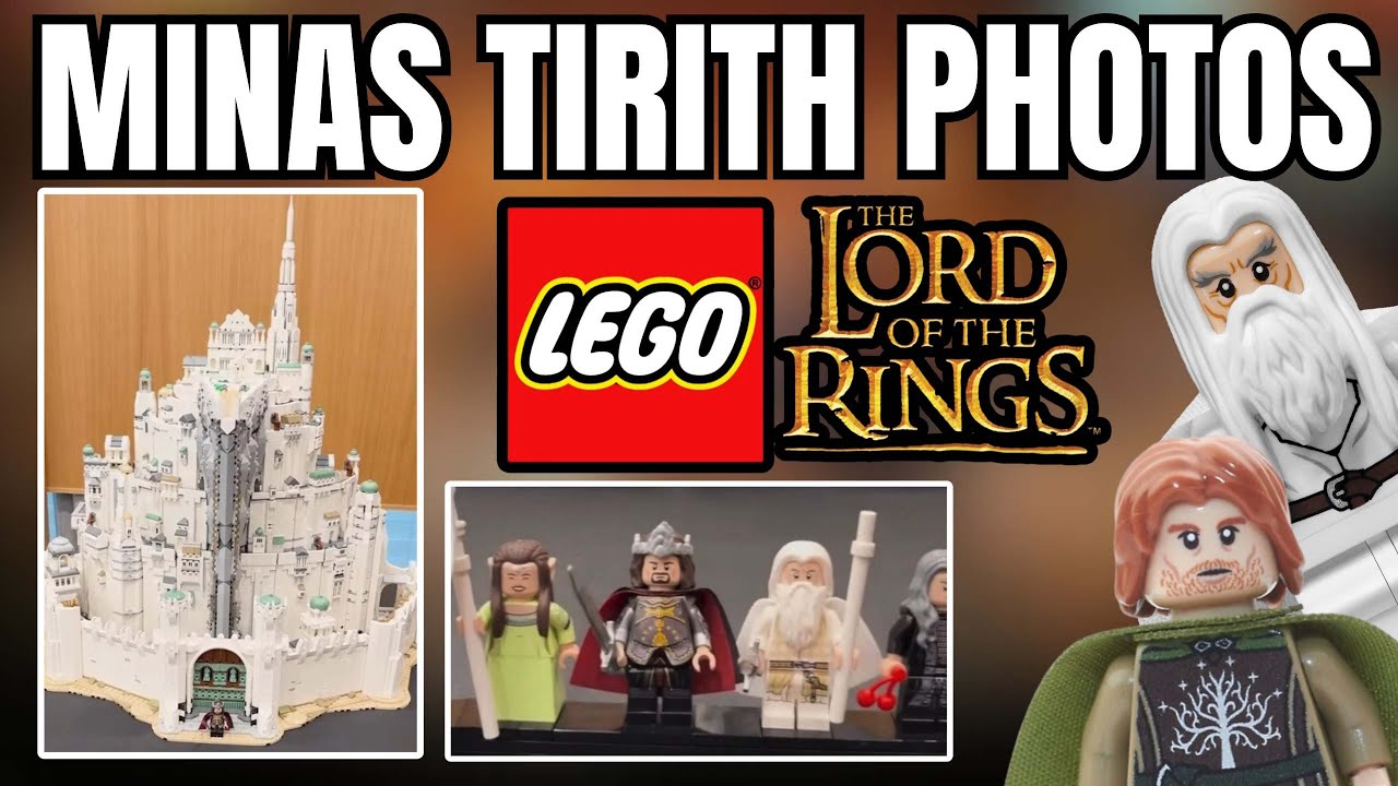 LEGO Lord of the Rings Minas Tirith Revealed - LEGO LEAKS