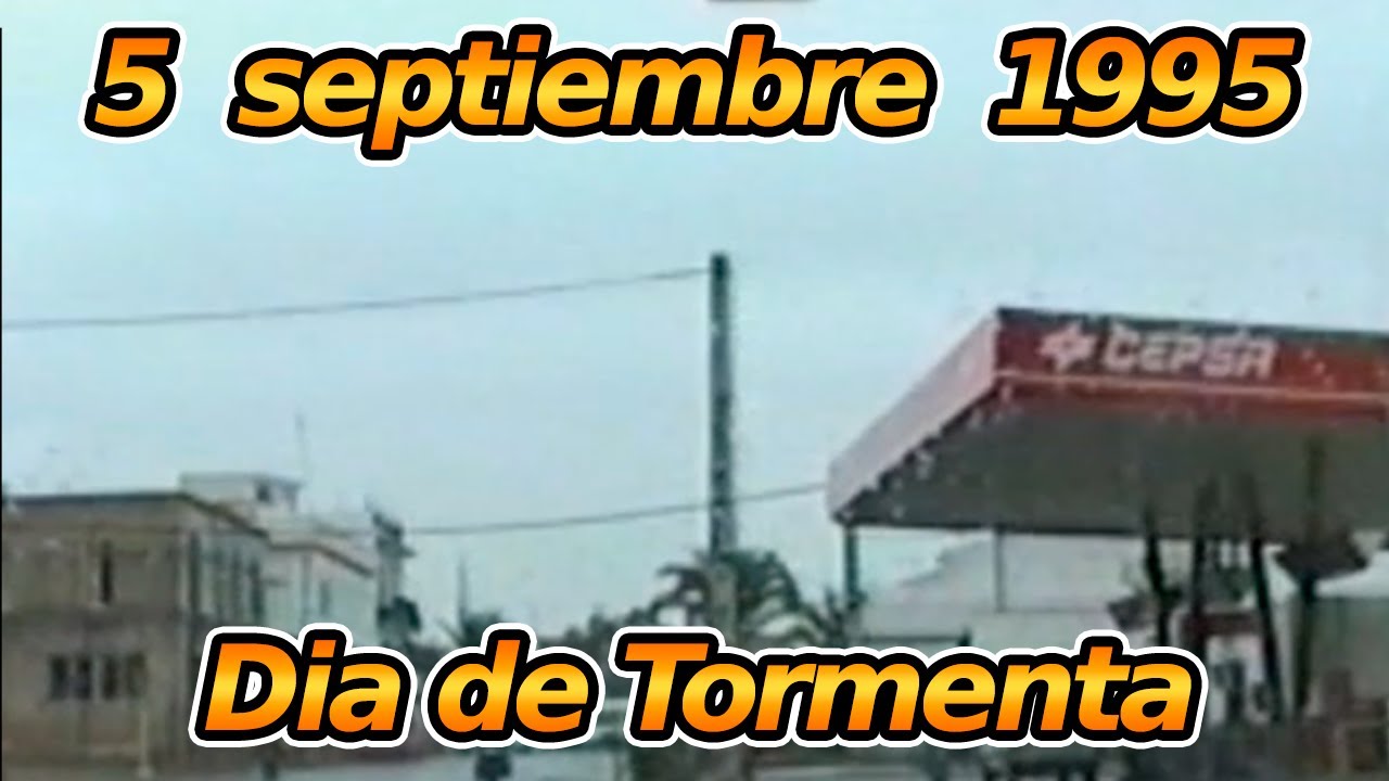 Aznalcollar, Tormenta del dia 5 de Septiembre de 1995