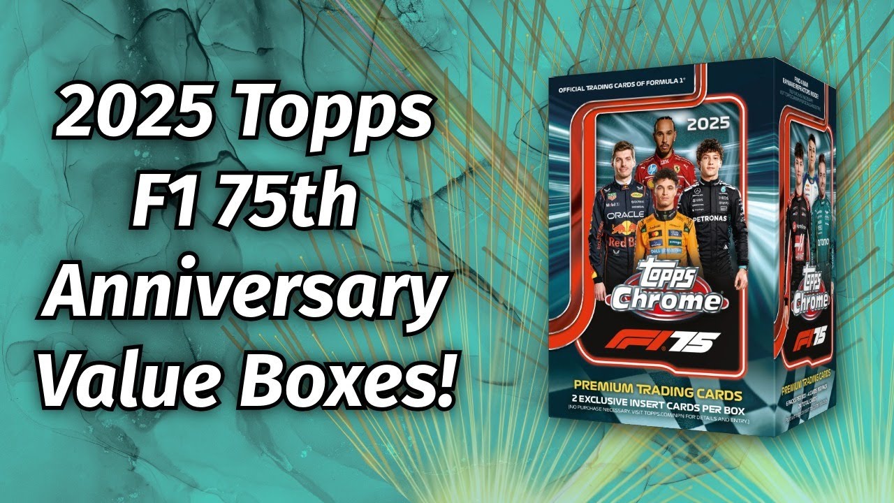 2025 Topps Chrome F1 Value Boxes opening! Better then Hobby?