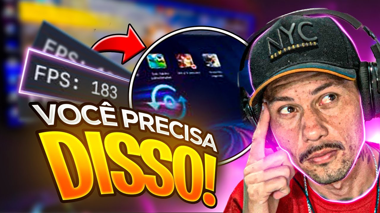 URGENTE! COMO DESBLOQUEAR +120 FPS NATIVO NO FREE FIRE!! JOGO LISOOO