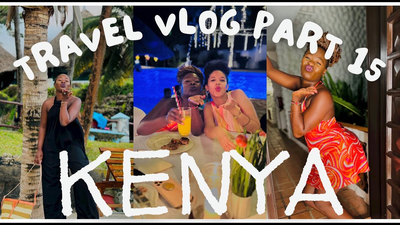DIANI BEACH REVIEWS, KENYA ✈️ TRAVEL VLOG PART 15: A POOL PARTY EXPERIENCE & END OF KENYA TRAVELS