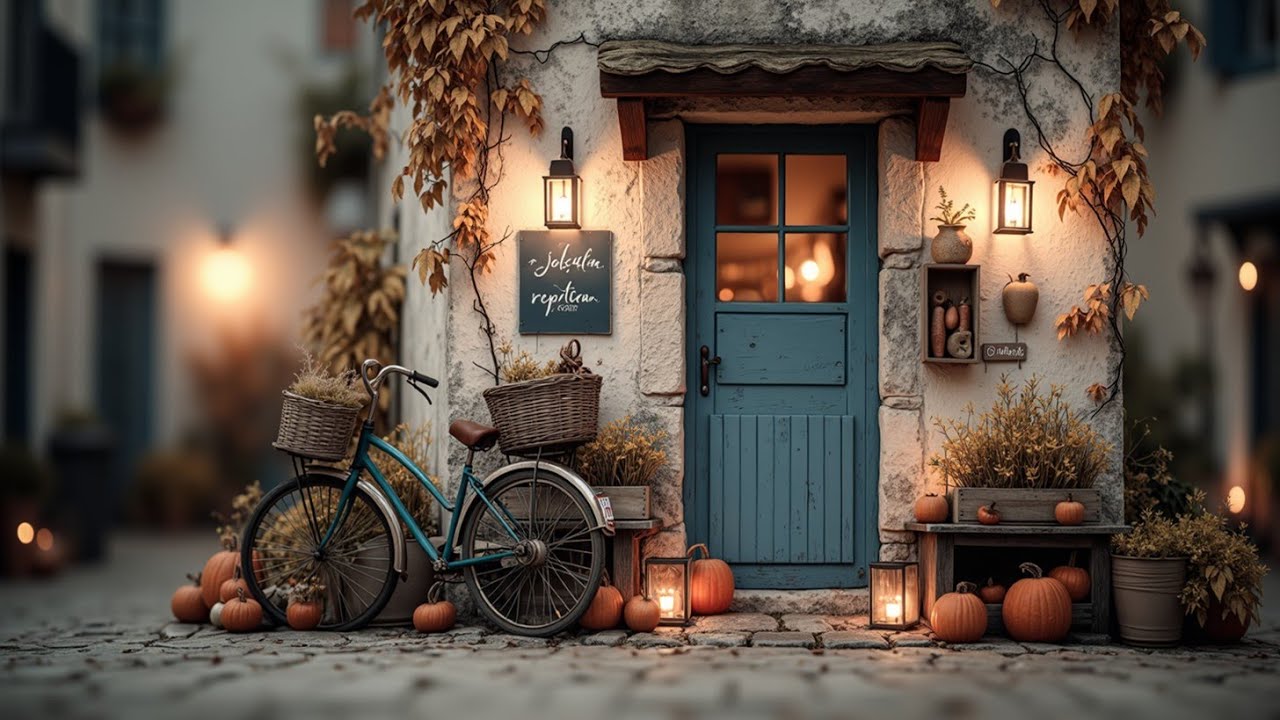 Mellow Jazz for Cozy Autumn Evenings ~ Reading & Focus Background Music