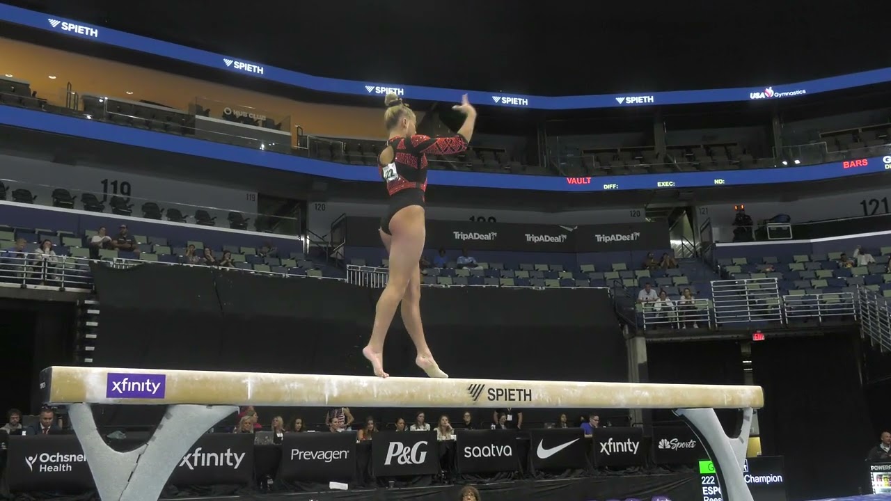 Reese Esponda | Balance Beam | 2025 Xfinity U.S. Championships | Senior Women Day 2