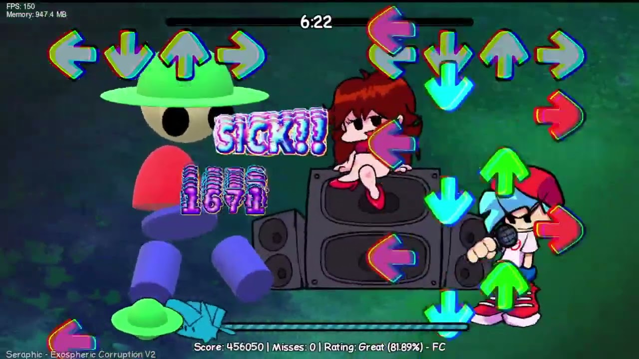 Dave And Bambi:Exospheric Corruption: Seraphic 2.5 Health Drain, 3 Misses