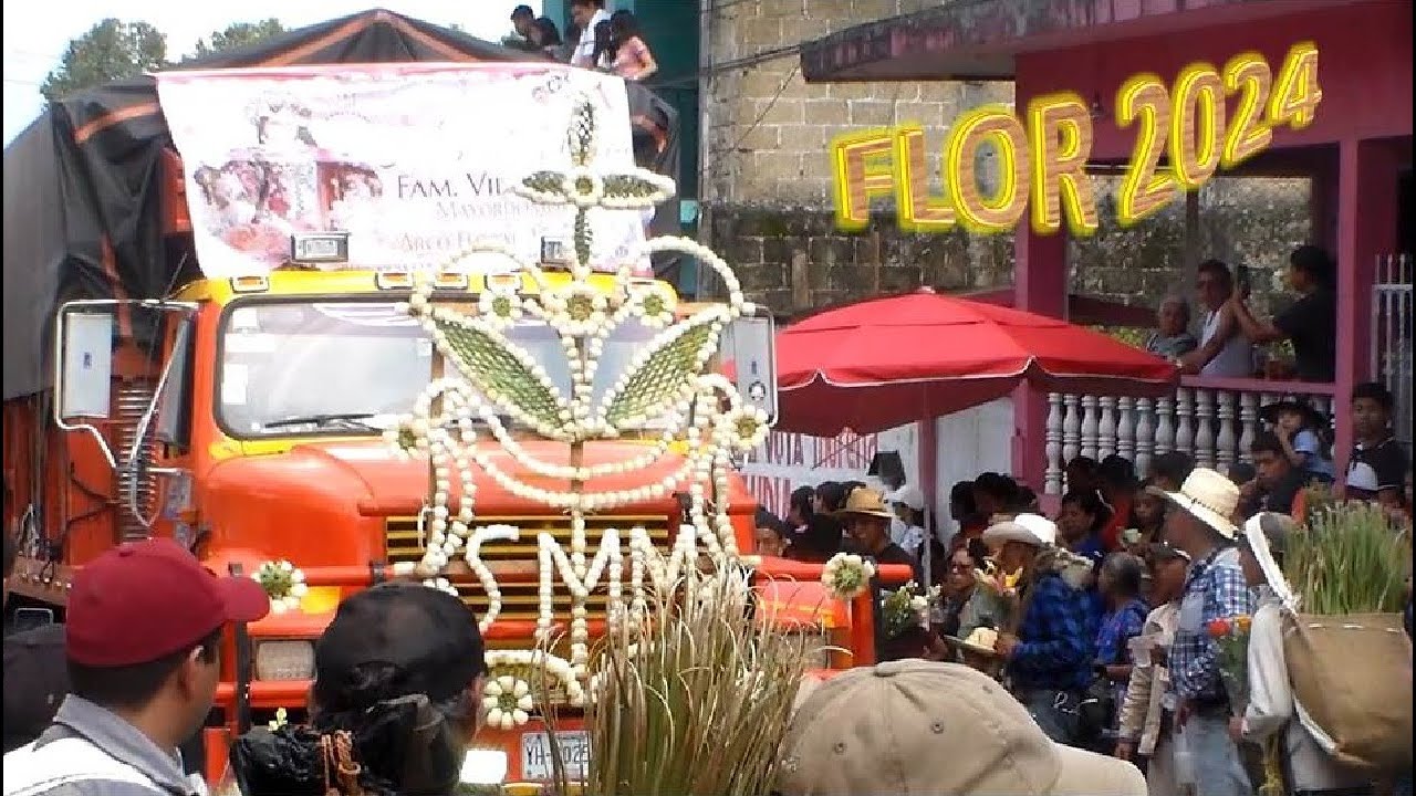 Llegada de la flor Xico 2024