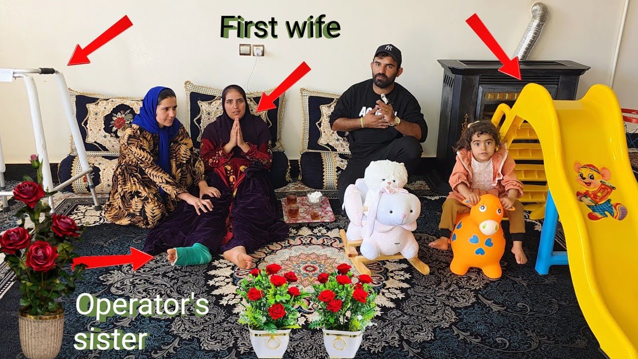 Discharge from the hospital: Isa and Afsaneh's gratitude to the operator and his sister