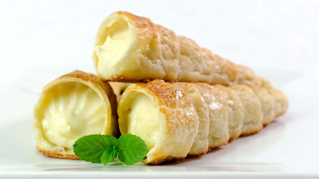 Rulouri cu crema de vanilie | JamilaCuisine