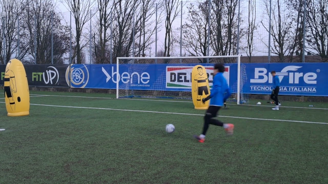 Primo palo recupero porta #football #goalkeepertraining 