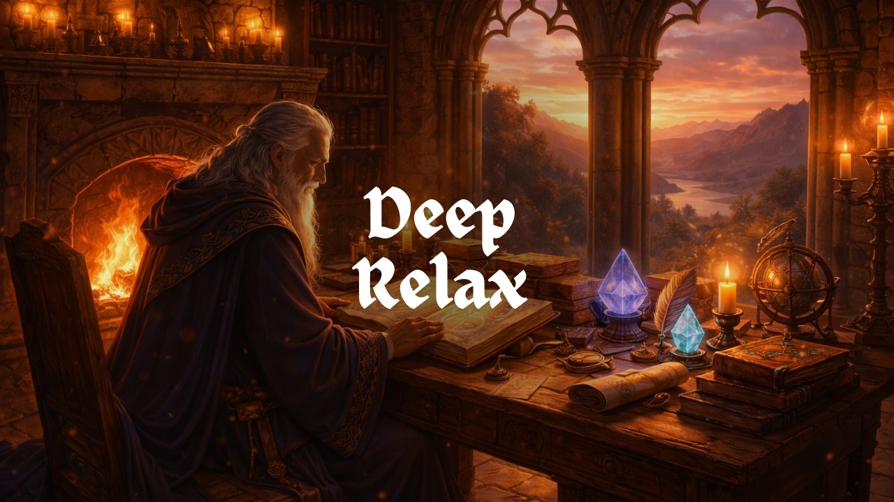The Resting Mage 🧙‍♂️ Medieval Fantasy Music for Deep Focus (1.5 Hours)