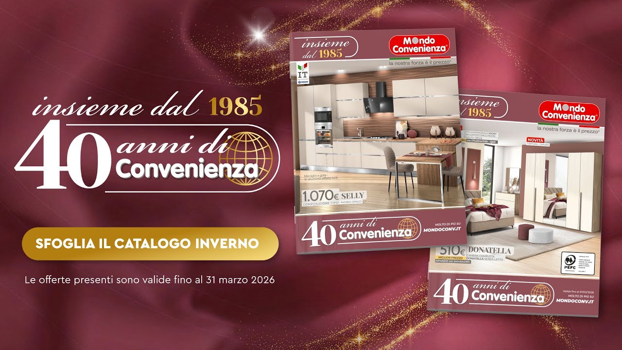 MONDO CONVENIENZA | Catalogo Inverno 2026